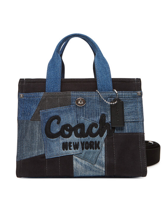 Geantă Coach Cargo Patchwork 26 CAM63 LHDEI Albastru