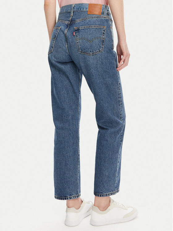 Levi's® Levi's® Jeans hlače Western 501® 001V3-0001 Modra Regular Fit