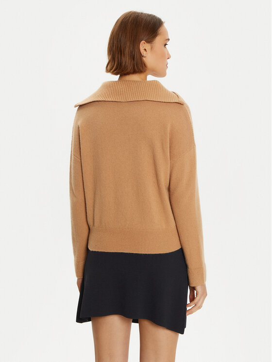 Liu Jo Liu Jo Rollkragenpullover WF4435 MS009 Braun Regular Fit