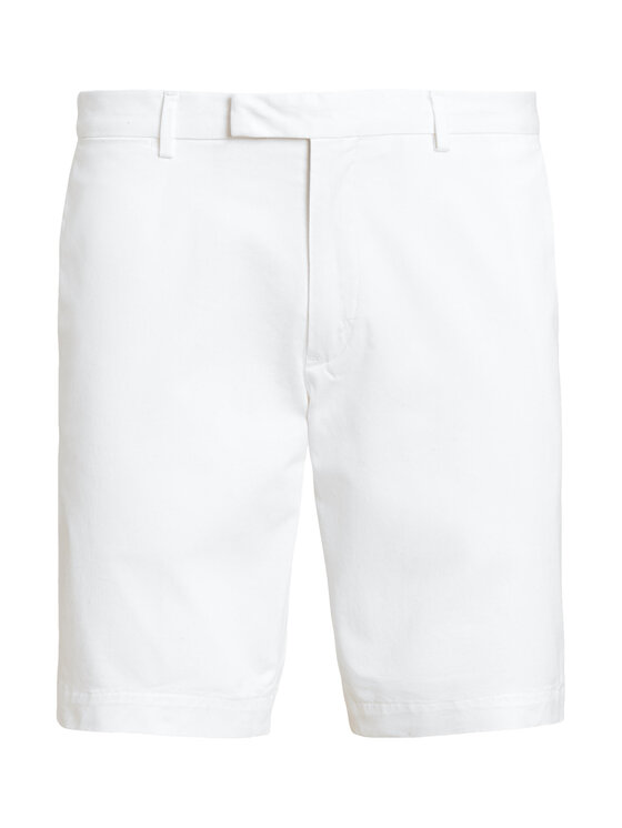Polo Ralph Lauren Polo Ralph Lauren Pantalon scurți din material 710646709001 Alb Slim Fit