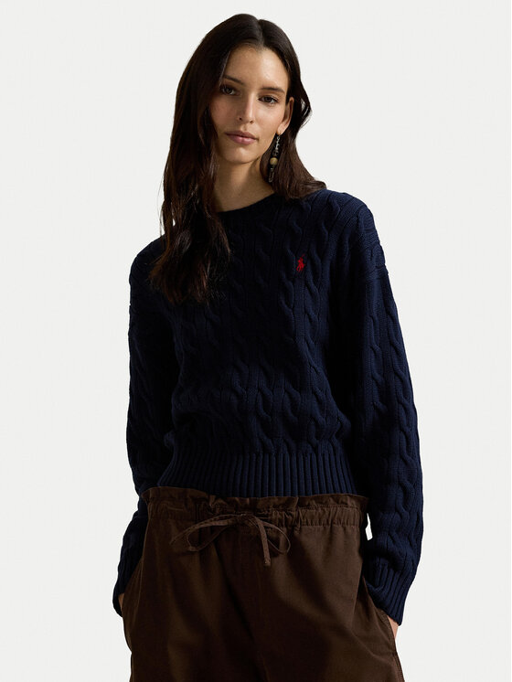 Polo Ralph Lauren Polo Ralph Lauren Sweater 211A96245001 Sötétkék Relaxed Fit