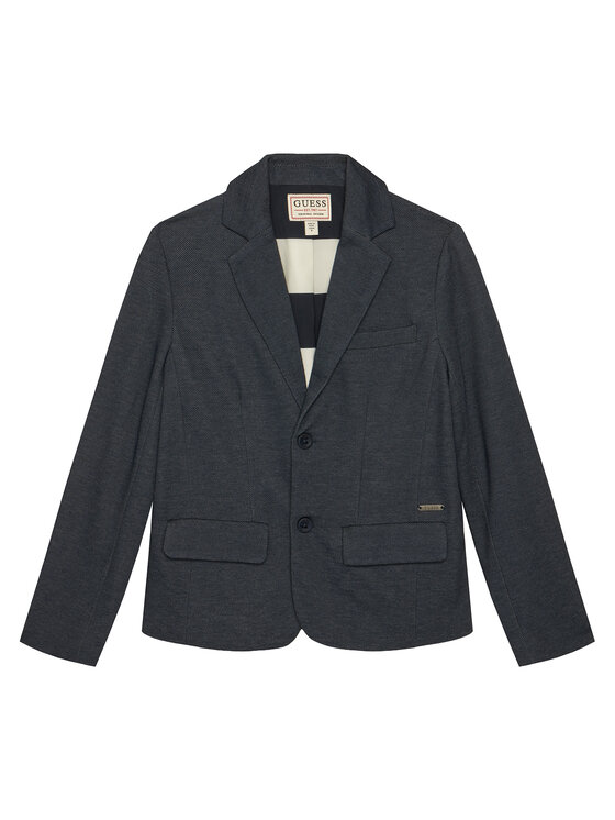 Guess Guess Sakko L6RN01 KCL30 Dunkelblau Regular Fit