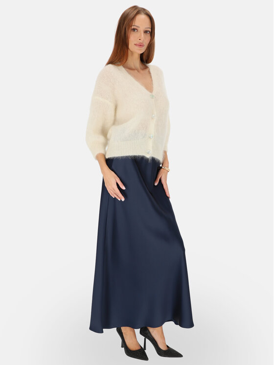 L’AF L’AF Kardigan Eden Biały Regular Fit