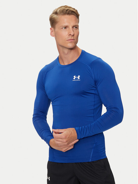 Under Armour Funkčné tričko Ua Hg Armour 1361524 Modrá Slim Fit