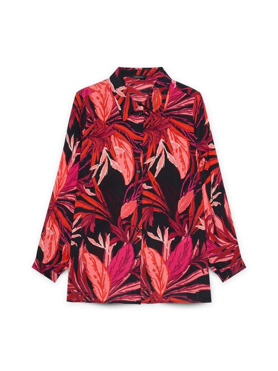 Fiorella Rubino Fiorella Rubino Camicia 5038T001380N0Z3 Nero Regular Fit