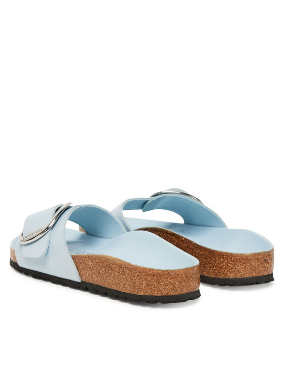 Birkenstock Birkenstock Ciabatte Madrid Big Buckle Hex 1030364 Celeste