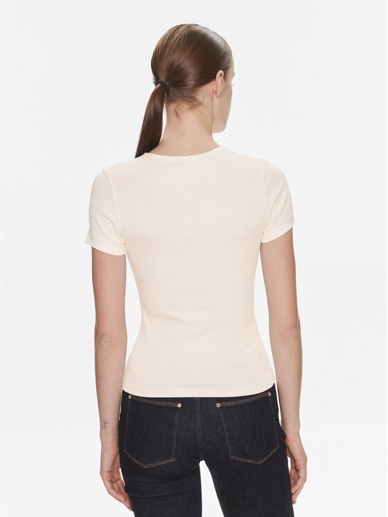 Tommy Jeans Tommy Jeans Футболка Badge DW0DW17881 Білий Slim Fit