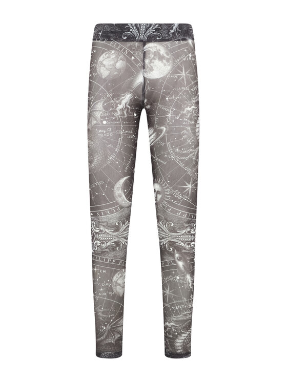 PHILIPP PLEIN PHILIPP PLEIN Legginsy 31065 Czarny Active Fit