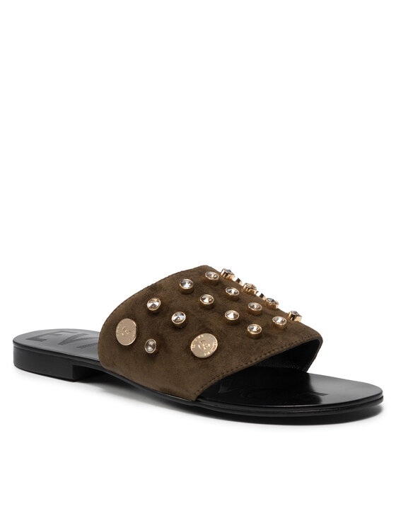 Eva Minge Eva Minge Pantoletten EM-40-09-001179 Grün