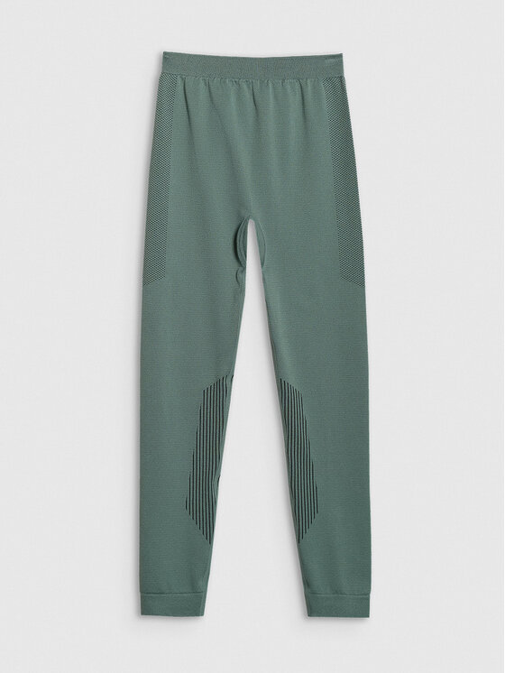 4F 4F Bielizna termoaktywna górna 4FJWAW25USEAM248-44S Zielony Regular Fit