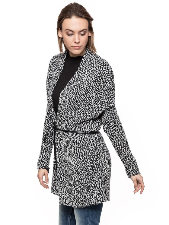 Tom Tailor Tom Tailor Maglione TOM TAILOR TWO COLORED CARDOGAN Bianco Regular Fit