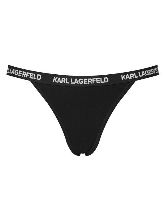 KARL LAGERFELD KARL LAGERFELD Komplet fig brazylijskich B1W47032 Czarny