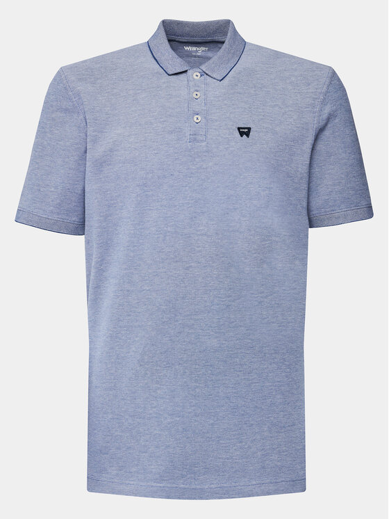 Wrangler Wrangler Polo Refined 112350391 Blu Regular Fit
