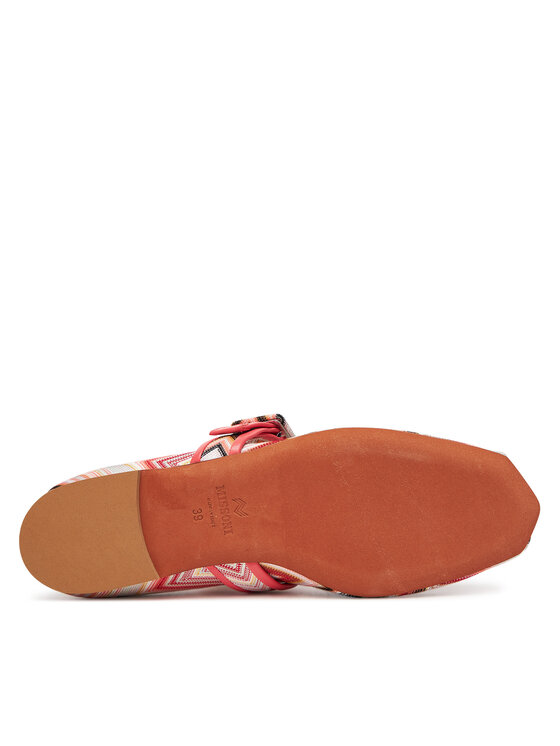 M Missoni M Missoni Балетки Jean MWF044_002 Рожевий