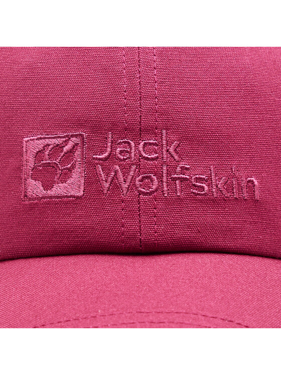 Jack Wolfskin Jack Wolfskin Cepure ar nagu Baseball Cap 1900673 Sarkans