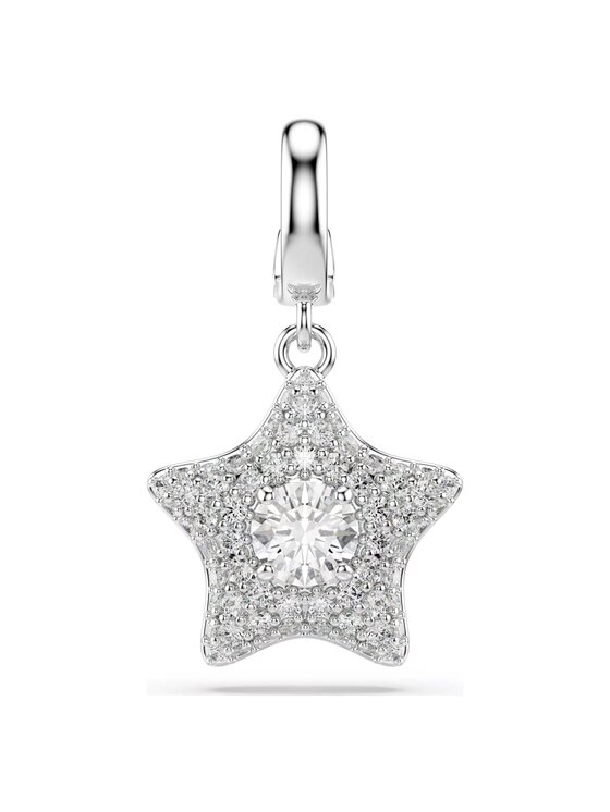 Fugart Fugart Naszyjnik Charms SWAROVSKI Sublima gwiazdka 5760562 Srebrny
