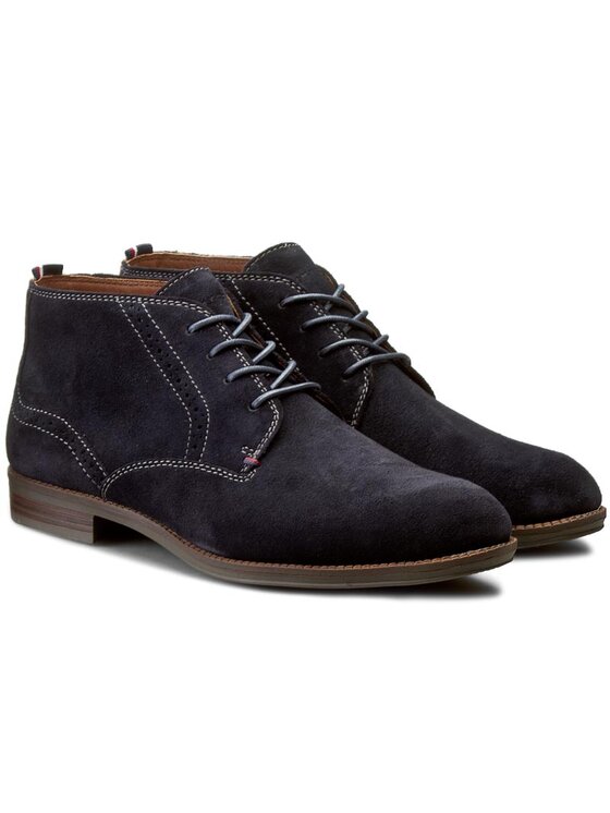 Tommy Hilfiger Tommy Hilfiger Μποτίνια Tommy Colton 7B FM56821560 Σκούρο μπλε
