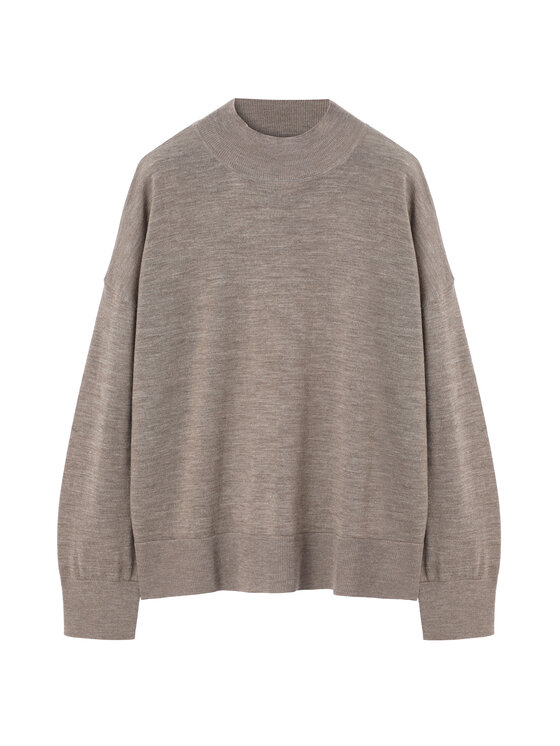TATUUM TATUUM Sweter AMI Brązowy Classic Fit