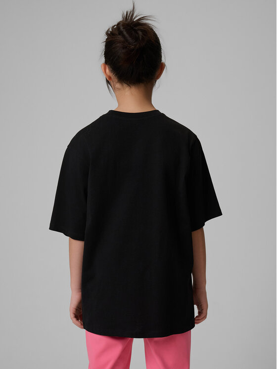 4F 4F T-Shirt THE COLOR'S ENERGY Czarny Loose Fit