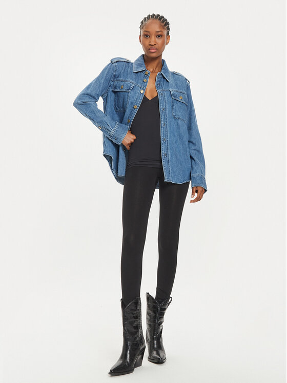 Michael kors jean jacket hotsell