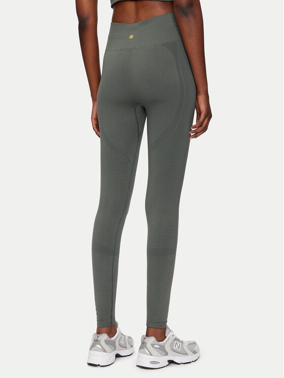 Athlecia Athlecia Leggings Nagar W Seamless EA203352 Grün Slim Fit