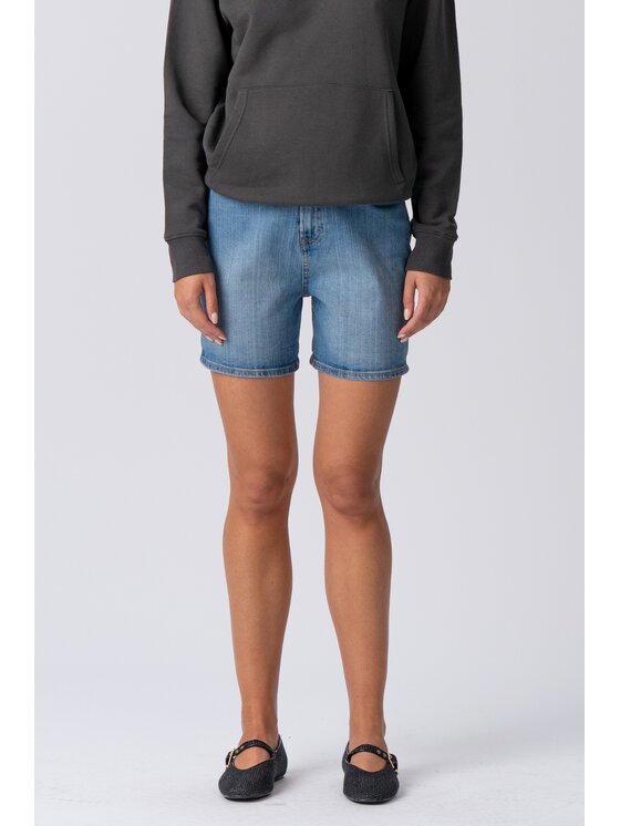 TeeShoppen TeeShoppen Szorty jeansowe 'Perform Collection' Niebieski Regular Fit