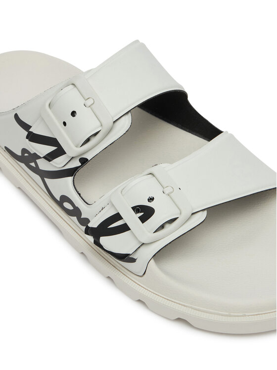 KARL LAGERFELD KARL LAGERFELD Şlapi Kondo Tred KL80972 Alb