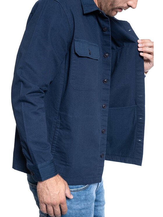Lee Lee Camicia 2 PKT OVERSHIRT RELAXED FIT Blu Regular Fit