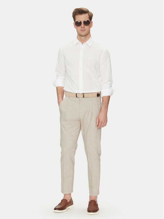 JOOP! Jeans JOOP! Jeans Cămașă 15 JJSH-159Hanson 30045999 Alb Modern Fit