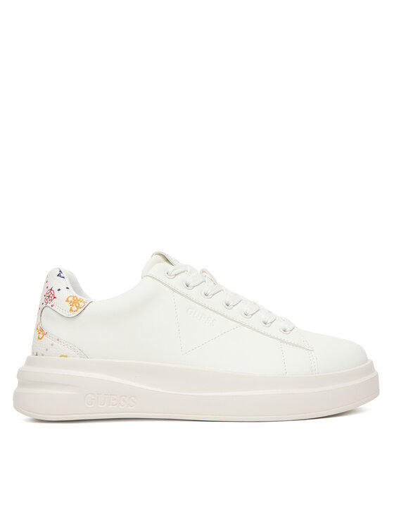 Guess Guess Sneakersy FLPE11 LEA12 Bílá