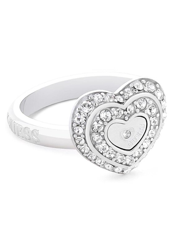 Guess Guess Pierścionek JUBR04 034JW Srebrny