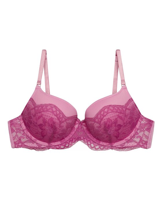 Esotiq Esotiq Biustonosz push-up 43224 Różowy