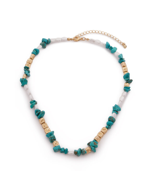 Aldo Aldo Schmuckset 2 Halsketten Ulienad 13994746 Türkisfarben