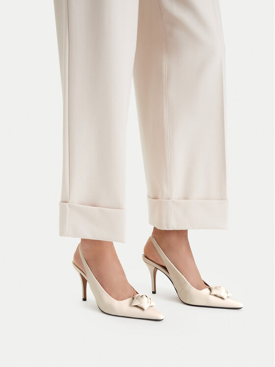Nine West Nine West Γόβες EO-C6030-1 Κρεμ