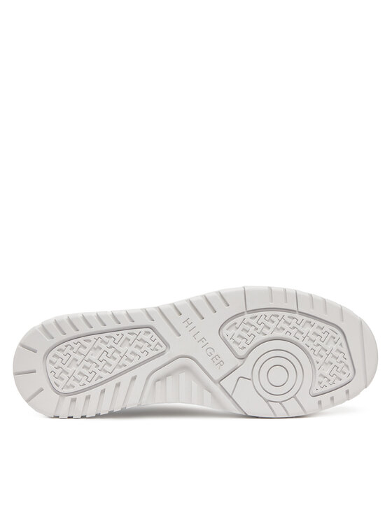 Tommy Hilfiger Tommy Hilfiger Сникърси Th Basket Core Lth Pinperf FM0FM05466 Тъмносин