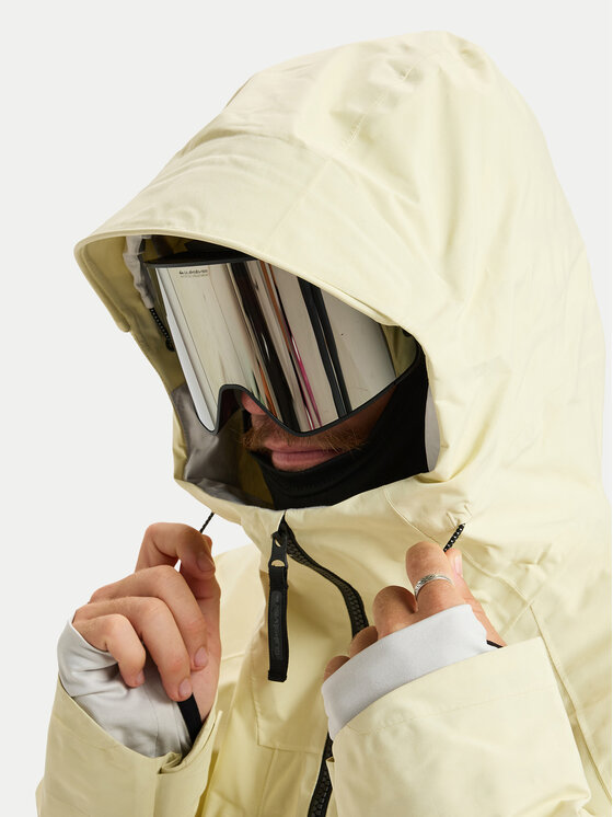 Quiksilver Quiksilver Snieglenčių striukė Pro Path Stretch Goretex Jk EQYTJ03508 Geltona Modern Fit