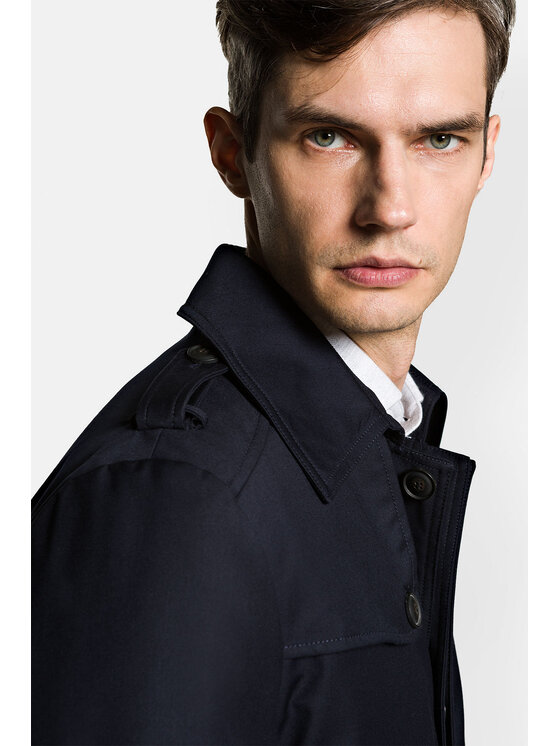 Lancerto Lancerto Trencz Molson 2 KU131222000001 Granatowy Regular Fit