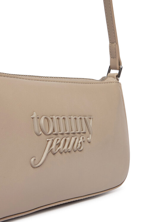 Tommy Jeans Tommy Jeans Handtasche Tjw Must Shoulder Bag AW0AW18449 Beige