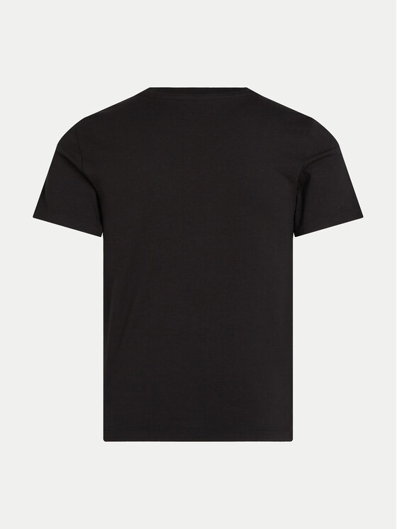 Calvin Klein Jeans Calvin Klein Jeans T-shirt Shifted IB0IB02351 Crna Regular Fit