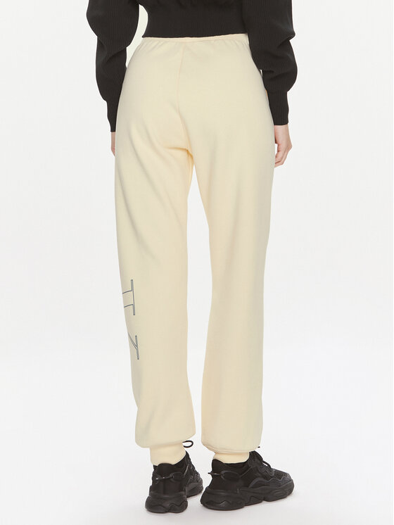 Calvin Klein Jeans Calvin Klein Jeans Melegítő alsó Bold Monologo J20J222606 Sárga Relaxed Fit