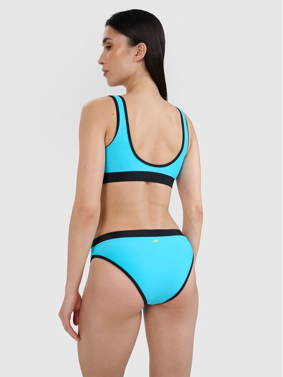 4F 4F Góra od bikini 4FWSS25UBKTF077-33S Niebieski