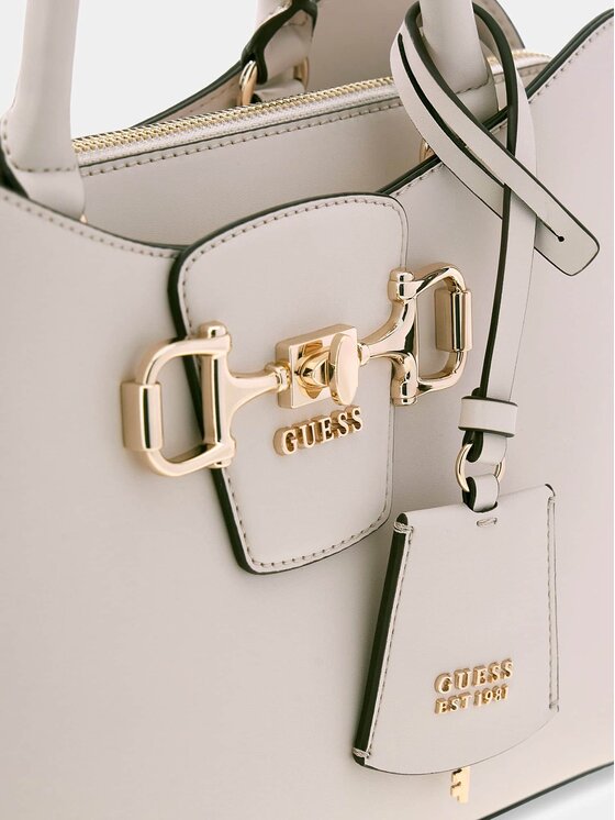 Guess Guess Τσάντα Janie HWVG99 10060 Εκρού