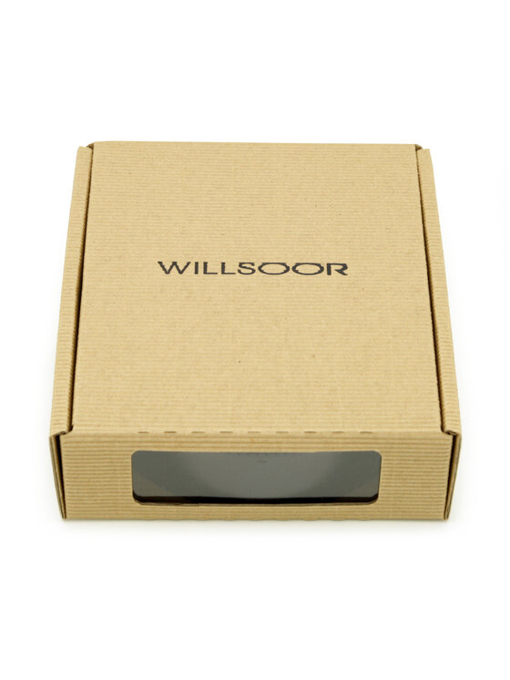 Willsoor Willsoor Pasek Męski 14450 14451 14452 Czarny