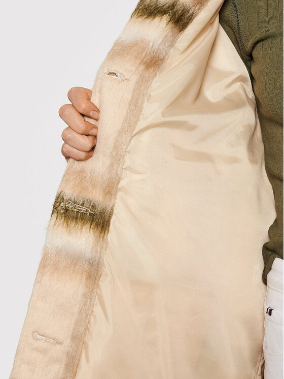 American Eagle American Eagle Átmeneti kabát 038-1383-3137 Bézs Oversize