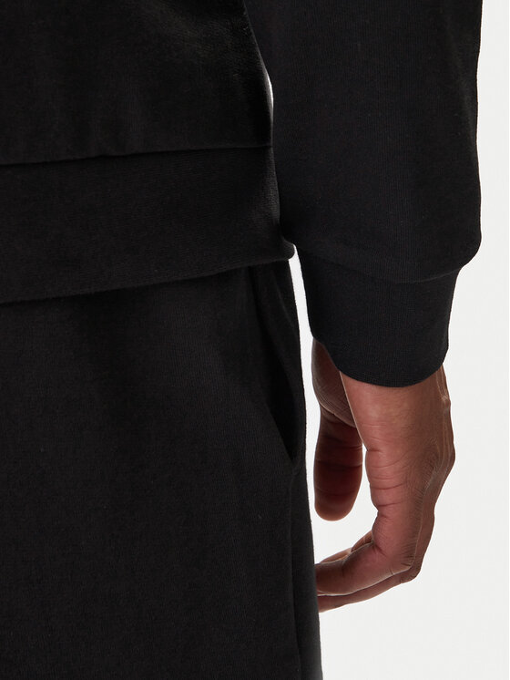 EA7 Emporio Armani EA7 Emporio Armani Majica dugih rukava 7M002278 AF22266 MC004 Crna Regular Fit