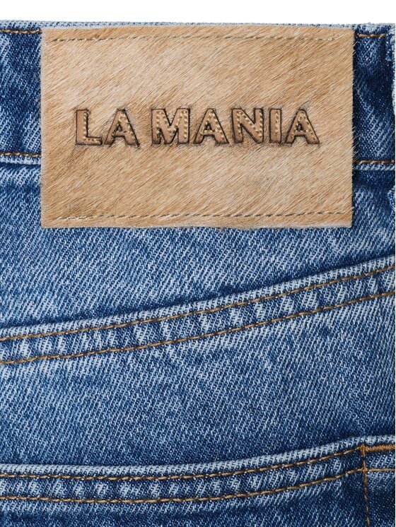 La Mania La Mania Jeansy HORIZON Niebieski Basic Fit