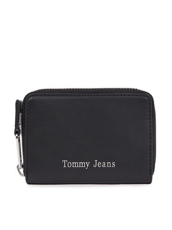 Portofel pentru femei Tommy Jeans Tjw Must Small Za AW0AW15649 Negru