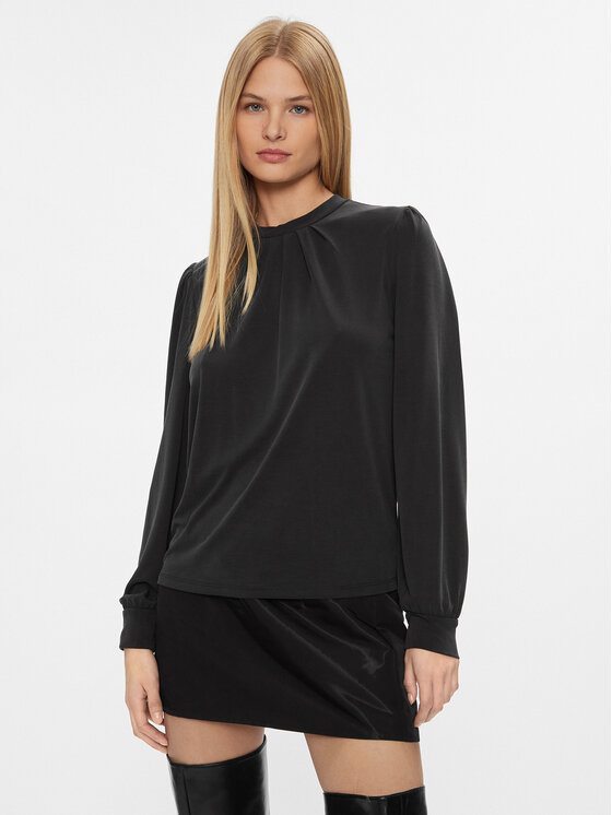ONLY ONLY Bluse 15303795 Schwarz Regular Fit