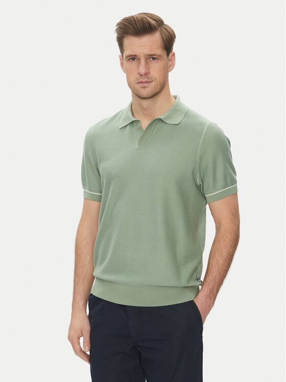 BOSS BOSS Tricou polo H-Jianluca 50537654 Verde Regular Fit