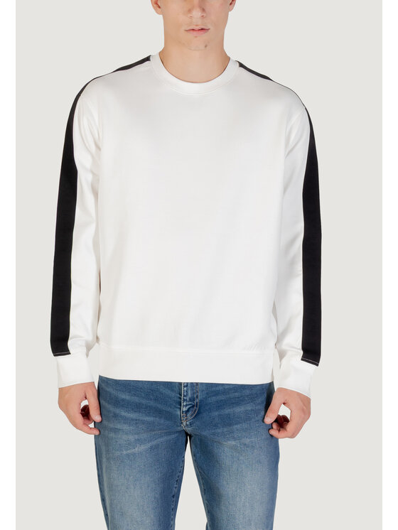 Armani Exchange Armani Exchange Felpa XM001296 AF10818 Bianco Casual Fit